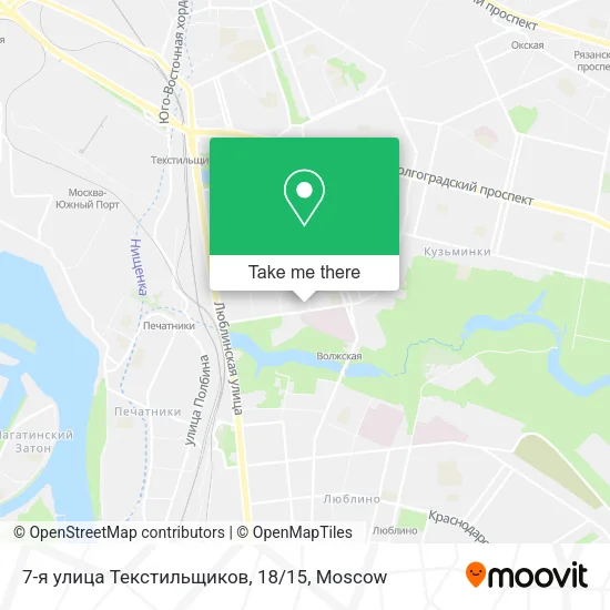 7-я улица Текстильщиков, 18/15 map