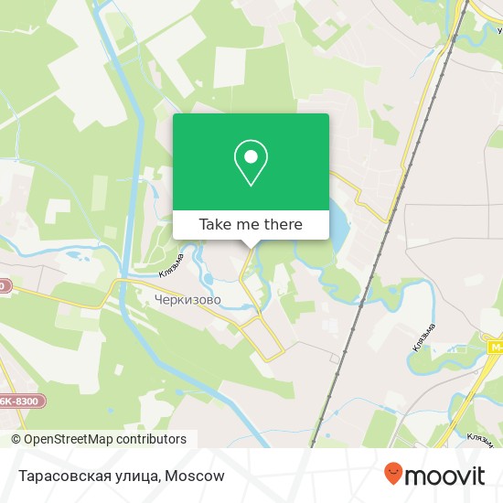 Тарасовская улица map