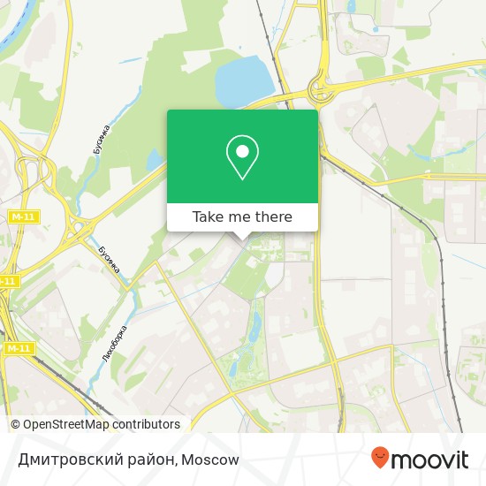 Дмитровский район map