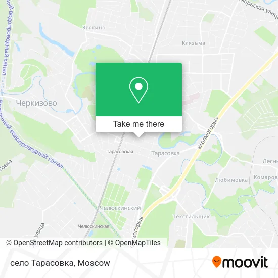 село Тарасовка map