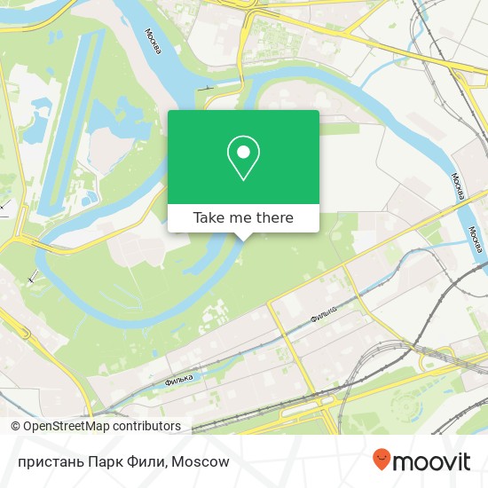 пристань Парк Фили map