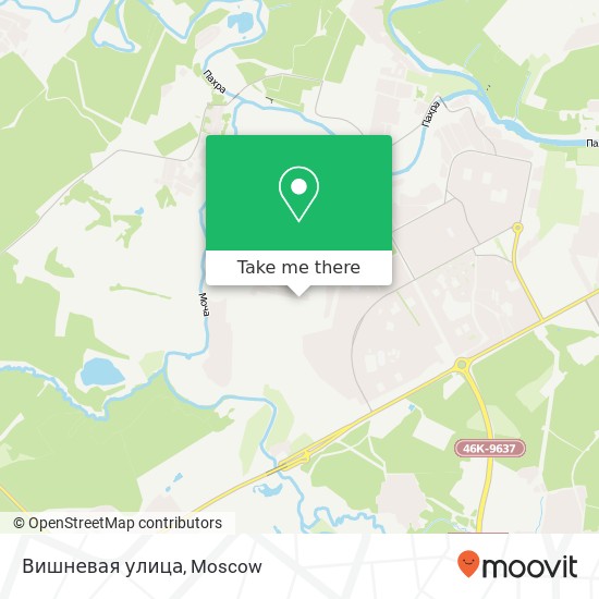 Вишневая улица map