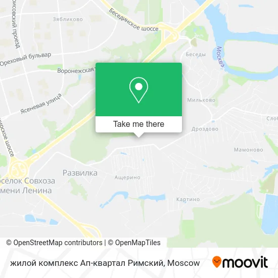 жилой комплекс Ап-квартал Римский map