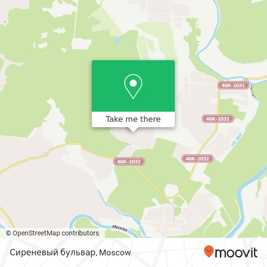 Сиреневый бульвар map