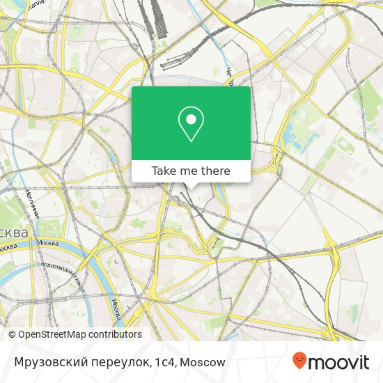 Мрузовский переулок, 1с4 map