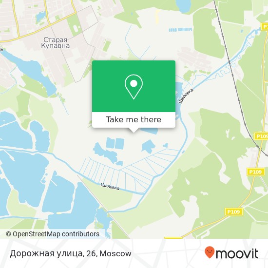 Дорожная улица, 26 map