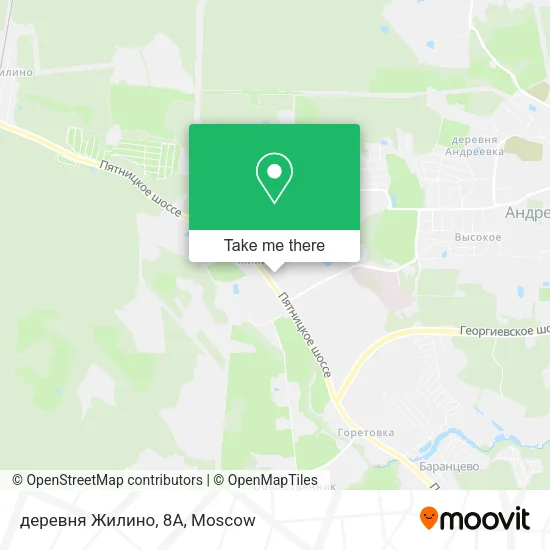 деревня Жилино, 8А map