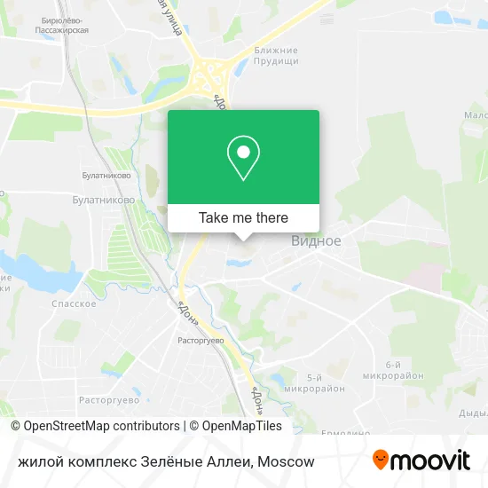 жилой комплекс Зелёные Аллеи map