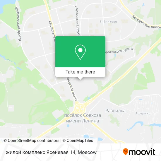 жилой комплекс Ясеневая 14 map