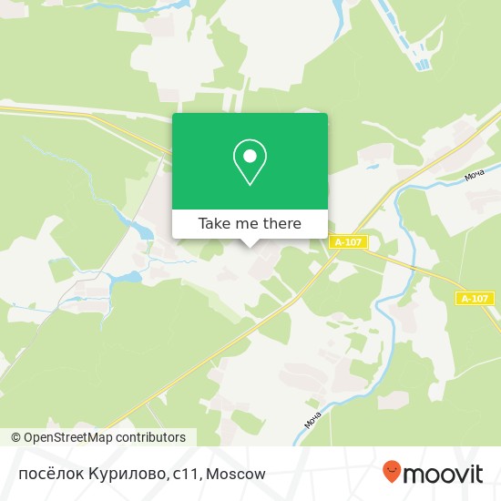 посёлок Курилово, с11 map