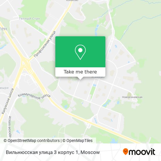 Вильнюсская улица 3 корпус 1 map