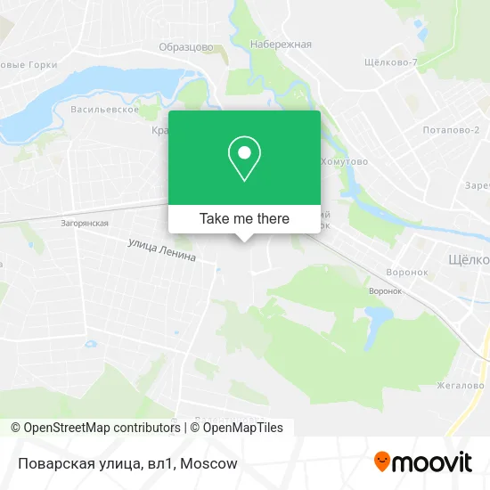 Поварская улица, вл1 map