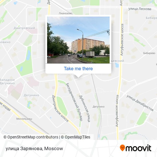улица Зарянова map