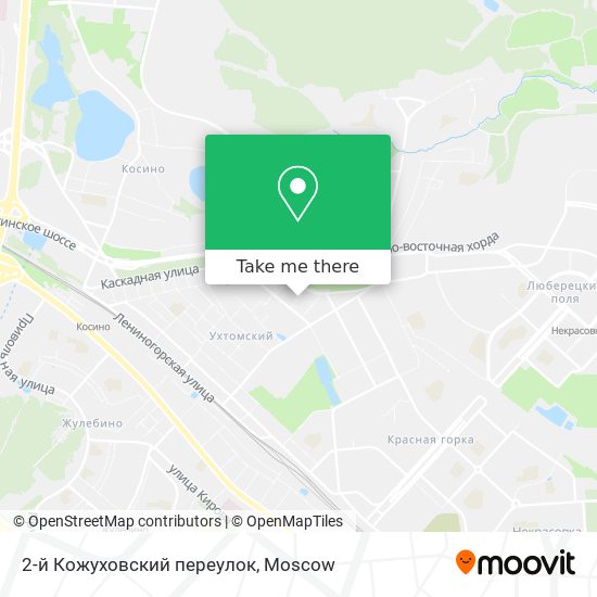 2-й Кожуховский переулок map