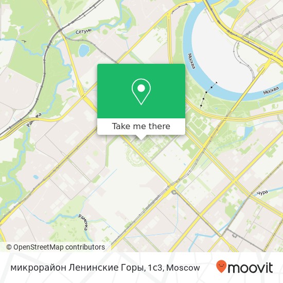 микрорайон Ленинские Горы, 1с3 map