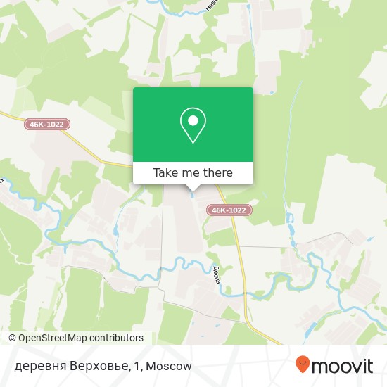 деревня Верховье, 1 map