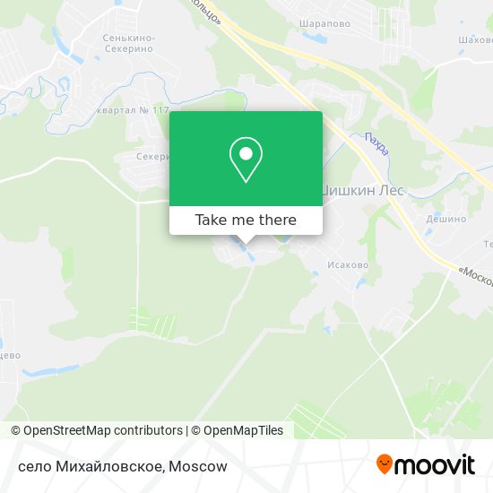 село Михайловское map