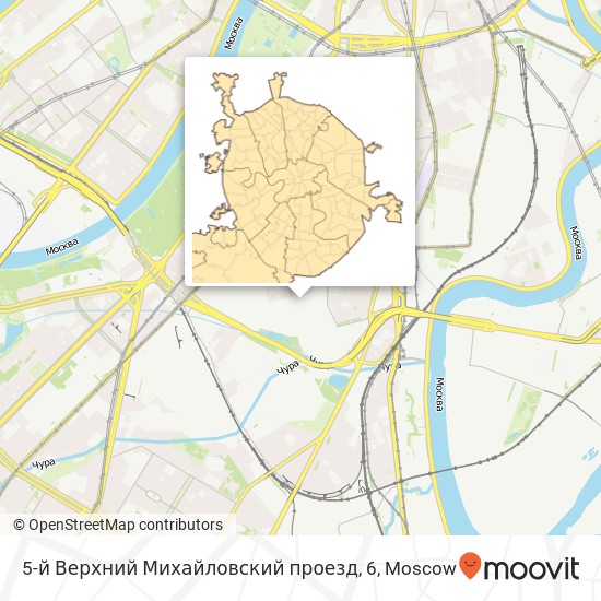 5-й Верхний Михайловский проезд, 6 map