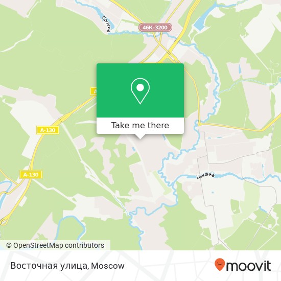 Восточная улица map