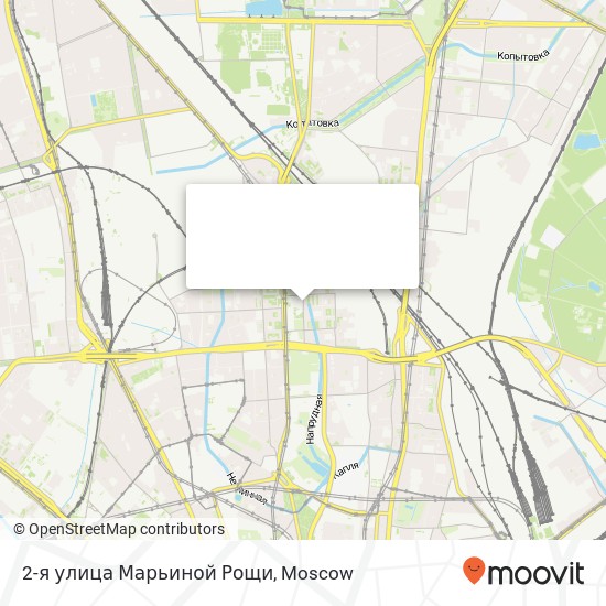 2-я улица Марьиной Рощи map