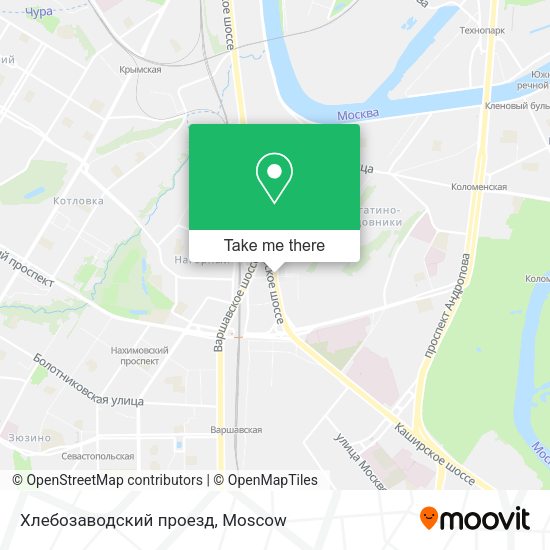 Хлебозаводский проезд map