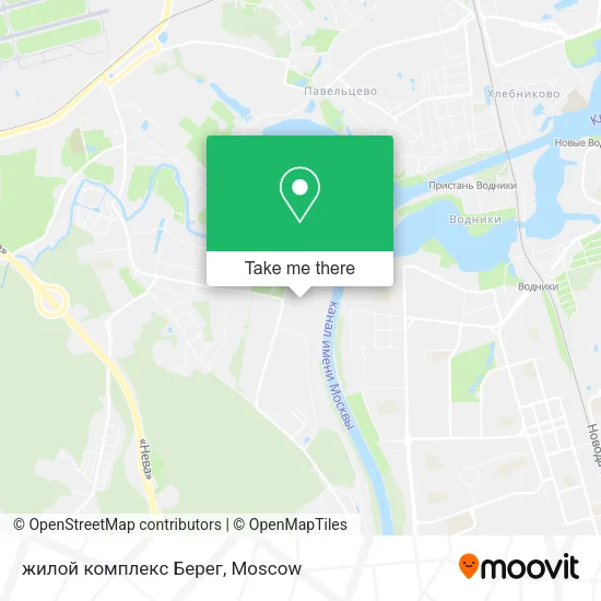 жилой комплекс Берег map