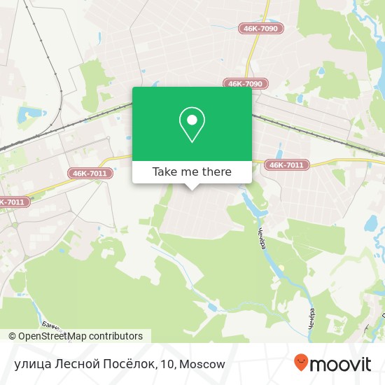 улица Лесной Посёлок, 10 map