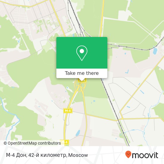 М-4 Дон, 42-й километр map