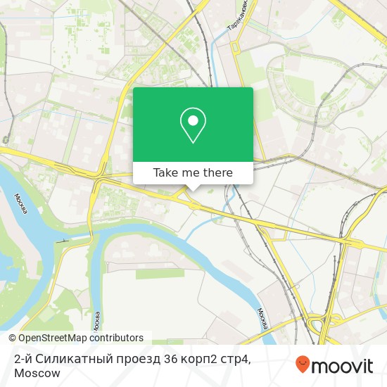 2-й Силикатный проезд 36 корп2 стр4 map