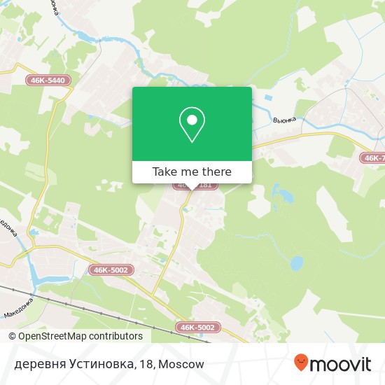 деревня Устиновка, 18 map