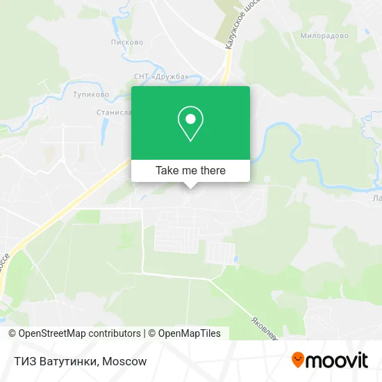 ТИЗ Ватутинки map