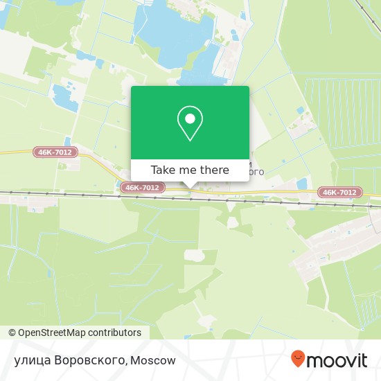 улица Воровского map