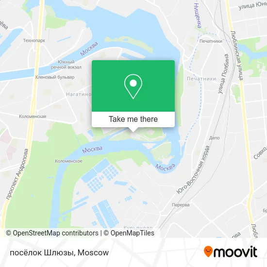 посёлок Шлюзы map