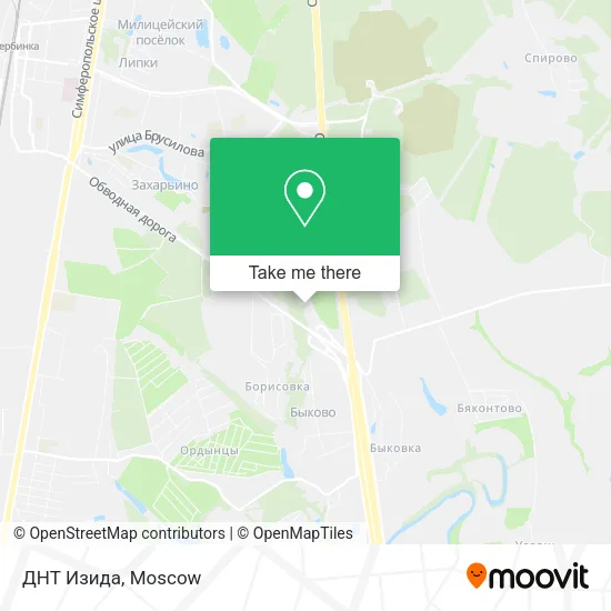 ДНТ Изида map