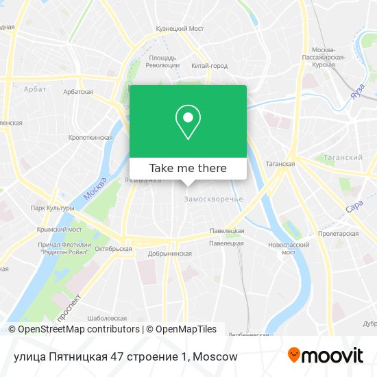 улица Пятницкая 47 строение 1 map