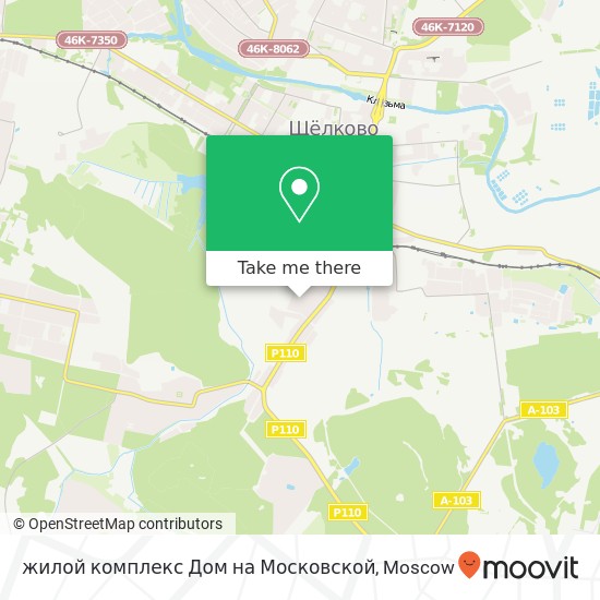 жилой комплекс Дом на Московской map