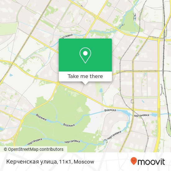 Керченская улица, 11к1 map