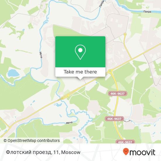 Флотский проезд, 11 map