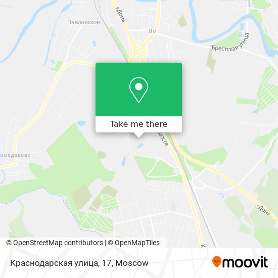 Краснодарская улица, 17 map