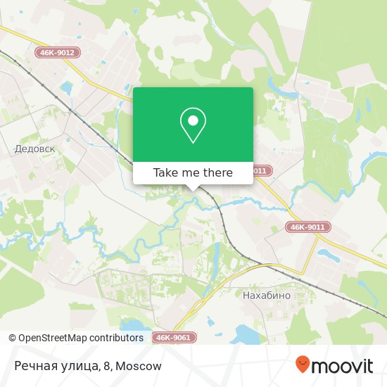 Речная улица, 8 map