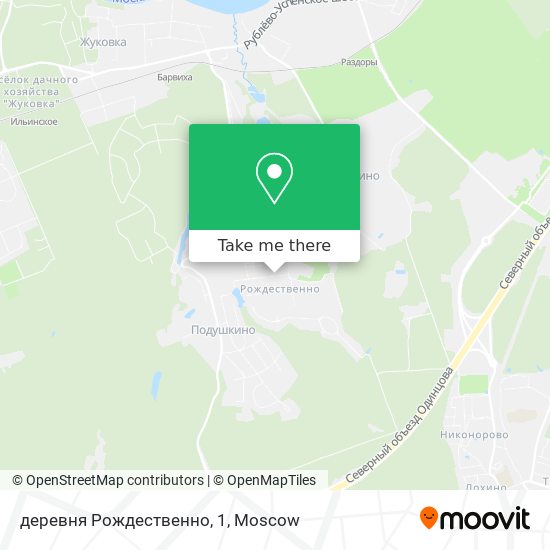 деревня Рождественно, 1 map