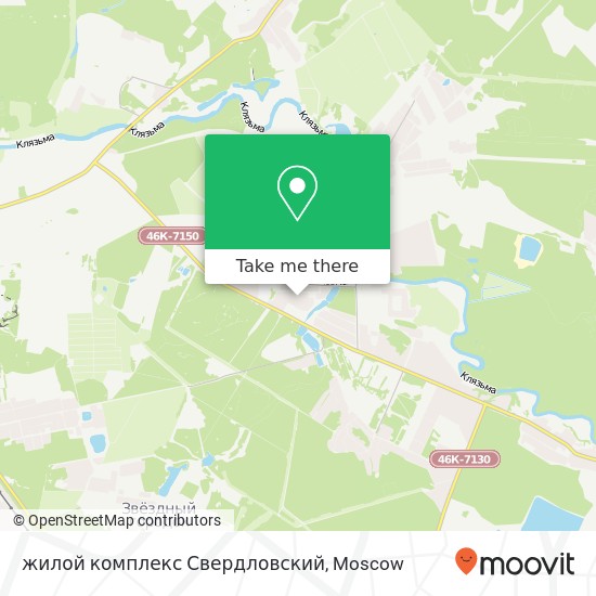 жилой комплекс Свердловский map