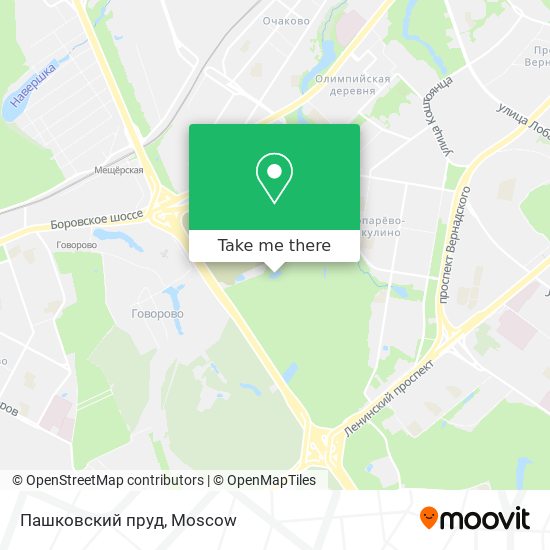 Пашковский пруд map