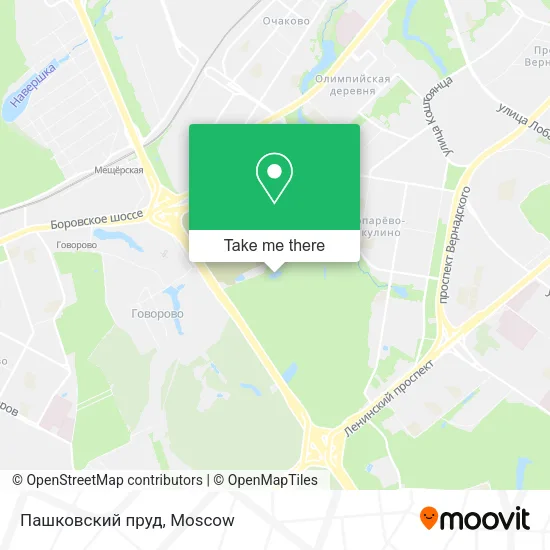 Пашковский пруд map