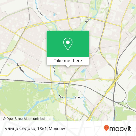 улица Седова, 13к1 map