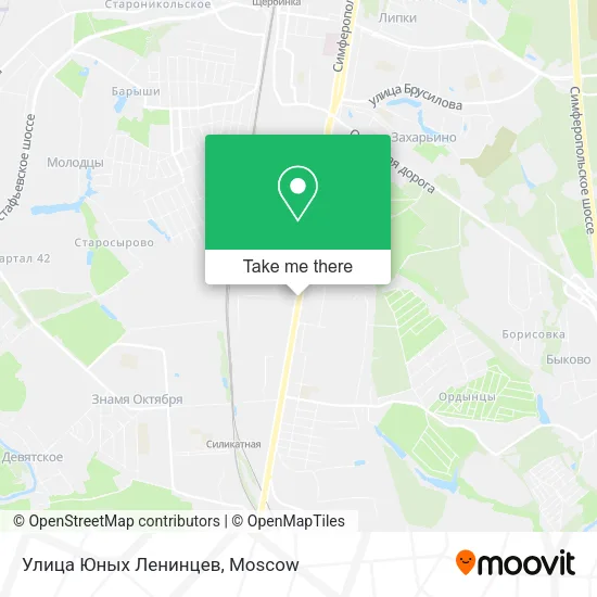 Улица Юных Ленинцев map