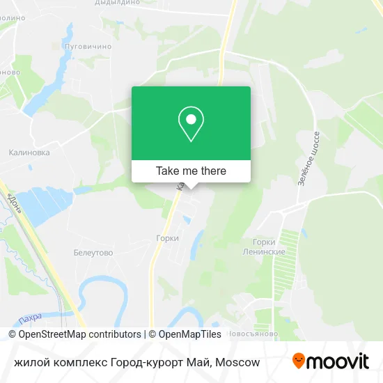 жилой комплекс Город-курорт Май map