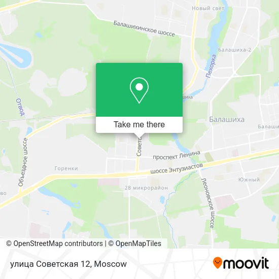 улица Советская 12 map
