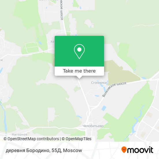 деревня Бородино, 55Д map