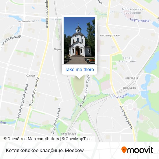 Котляковское кладбище map